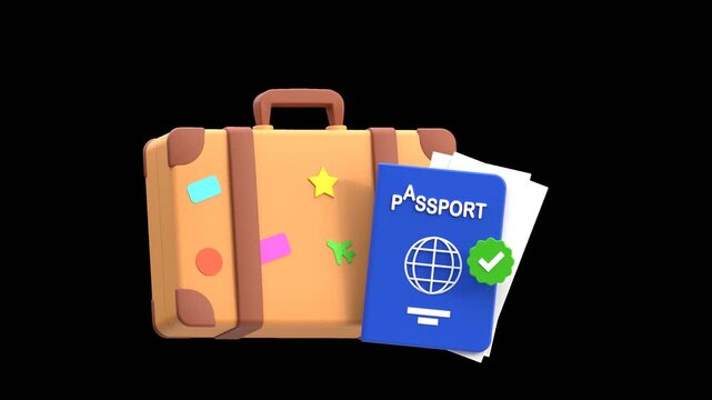 Affixing Passport Stamp Visa Process