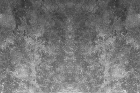 Grunge Gray Concrete Texture with Cracks and Weathered Distressed Surface