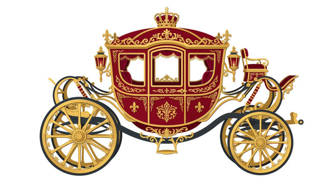Golden Luxury Carriage Ride.