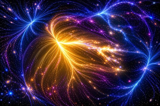 Laniakea Supercluster cosmic web with thousands of galaxies, Great Attractor