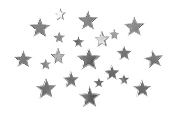 Fototapeta premium Stars on a neutral background. Popular beautiful pattern for designers, marketers, advertising. Greeting card. Object, symbol, holiday.