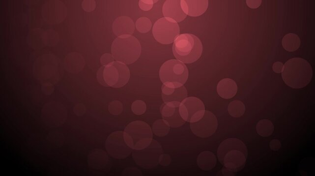 Bokeh background with circular light spots and gradient animation