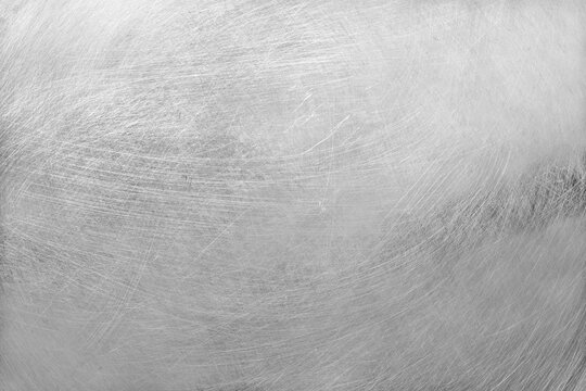 texture of old aluminum metal with scratch for background.