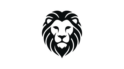 Majestic Lion Head Emblem Symbol. © dimas