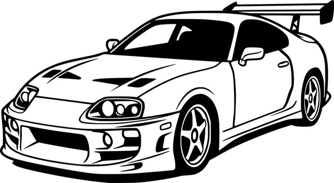 race car vector