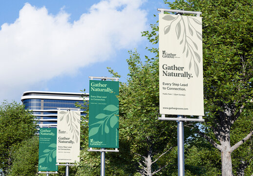 Urban Banner Mockup