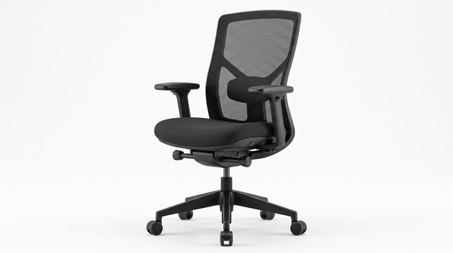 ergonomic seating mesh back seat desk seating workplace stool computer furniture adjustable seat lumbar support swivel seating rolling base casters mesh fabric breathable design