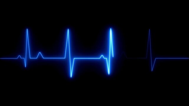 Heart beat on ecg. Black heartbeat line icon. vector illustration. Pulse trace. EKG and Cardio symbol. Healthy and Medical concept.