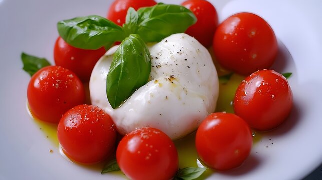 tomato and mozzarella salad