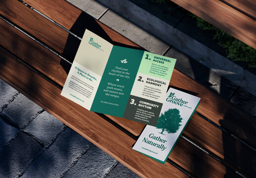 Trifold Brochure Mockup