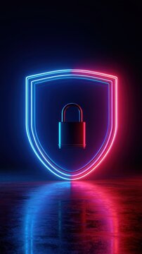business guides cybersecurity with risk while shield lock privacy and technology strengthen digital decision