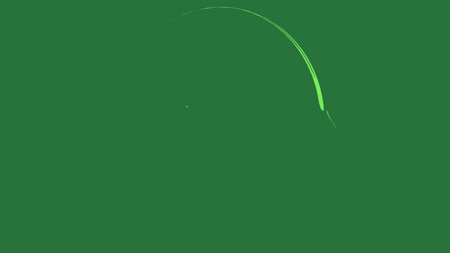 Wallpaper Professional on Green Screen Chroma Key Background