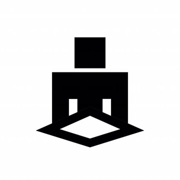 Direct Location animation icon for social media, presentations, videos, websites. Alpha Channel