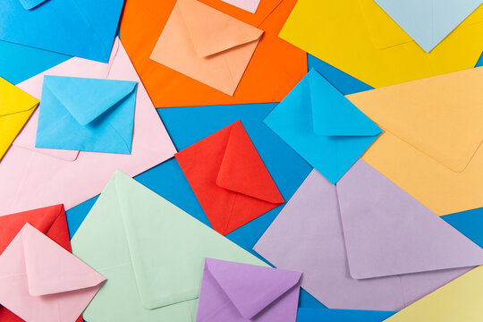 Colorful envelopes