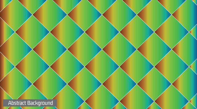 Colorful Rainbow Diamond Grid Background