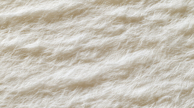 Soft wool texture background showing natural fluffy fibers and warm textile pattern, providing a cozy and comfortable, organic abstract surface