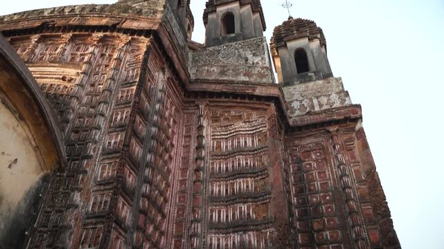 lalaji Temple is one of the archaeological sites in Kalna city.The terracotta art on the temple walls reflects the social system of that time.