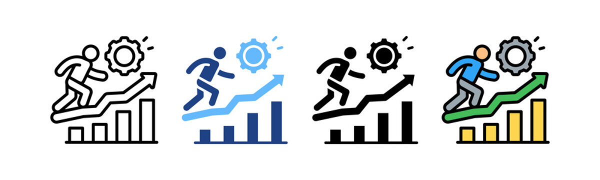 Productivity Growth multiple icon