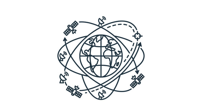 Global satellite communication and orbital network