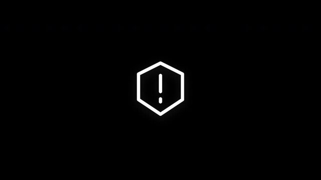 Premium priority line icon animation with smooth reveal and seamless loop. Ideal for task management, planning, decision making, and business productivity.