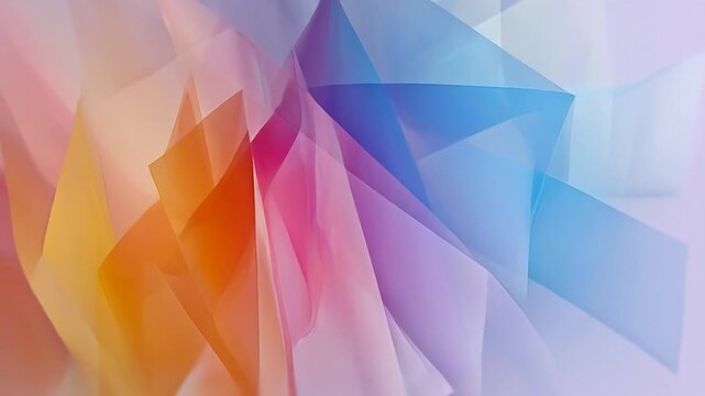 Mesmerizing flow of vibrant abstract colorful light waves