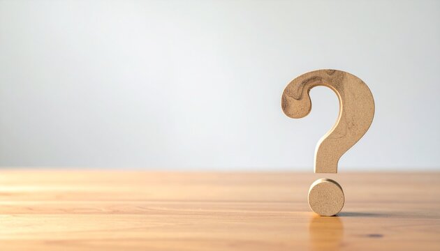 question mark in a box