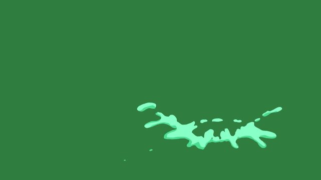 The hand is outline on it bird flying this two birds in sky air isolated on green screen background