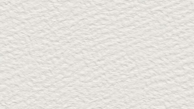 Crumpled white paper texture pattern stop motion animation background video.Vintage paper texture 4K stop motion video. Aged old page overlay effect background loop animation. Kraft paper texture.