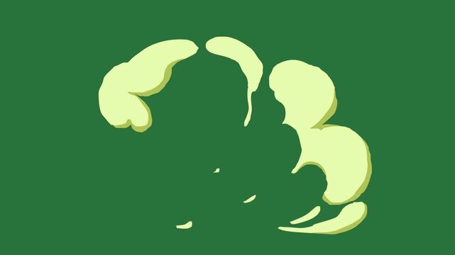 White bird and circle silhouette of woman screen clock person an image dog sitting border isolated on green screen background