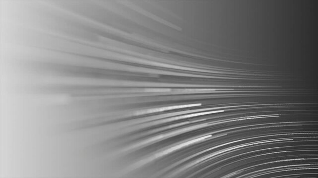 White color rotating parallel lines modern design geometrical background