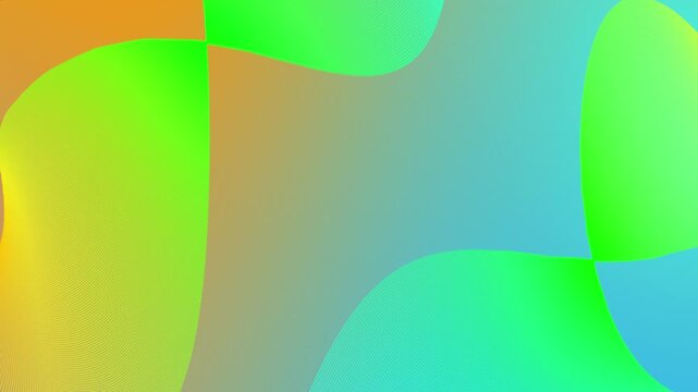 colourful  multiple parallel wavy lines modern design geometrical background