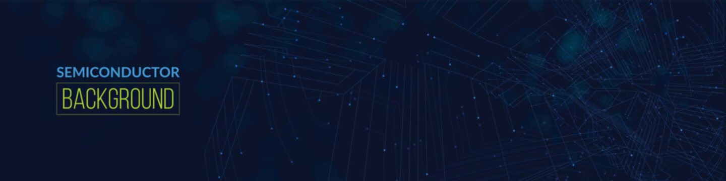 Digital motherboard concept semiconductor background