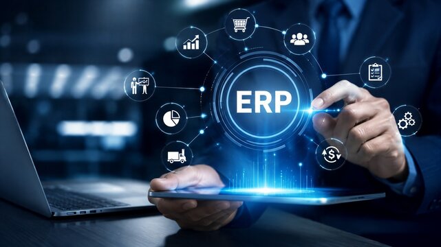Enterprise Resource Planning ERP Software Management System