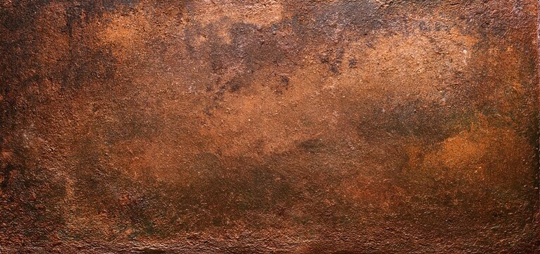 Industrial backdrop featuring a textured steel surface with warm copper and amber oxidation tones.