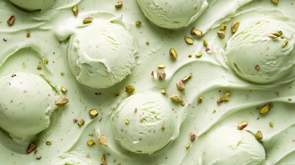 Fototapeta premium Dubai Chocolate Kunafa Pistachio on white background,Dubai Chocolate bar with green kadayif and pistachio spread,popular and viral chocolate 2024,space for text.
