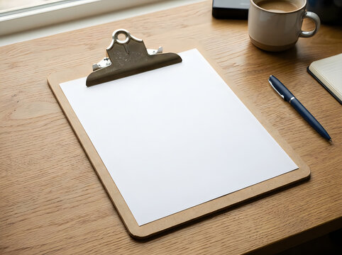 Toy tank on open notebook with pen on wooden desk