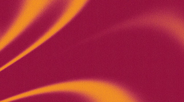 Abstract grainy gradient wave background in purple and gold