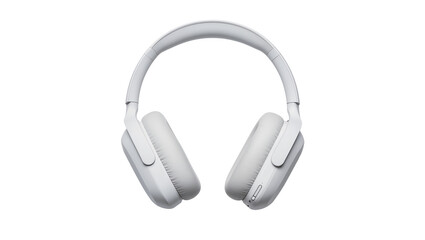 Isolated modern wireless over-ear headphones in pristine white color for immersive audio enjoyment © Lucas