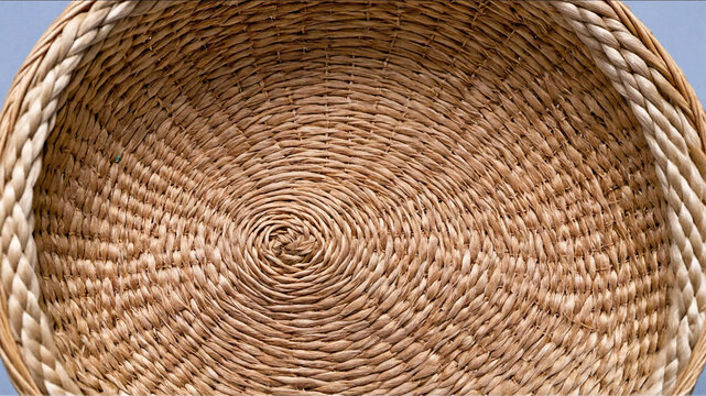Woven Basket with Natural Texture