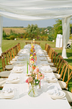 wedding table setting