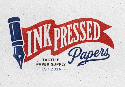 Ink Print Photo Effect For Poster And Social Media Design