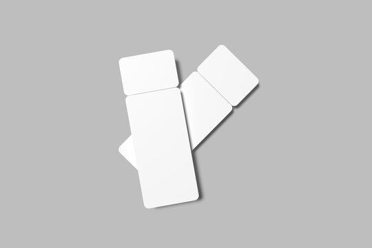 Event Ticket Blank Mockup