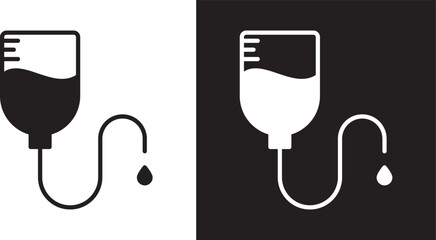 Fototapeta premium Blood transfusion icon