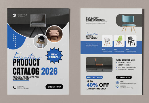Product Catalog Flyer Template