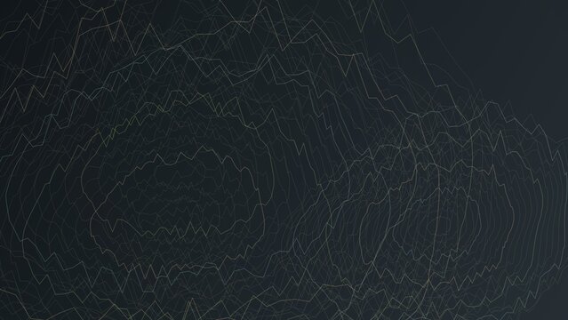 Topographic Contours Pattern Warm Gold Texture