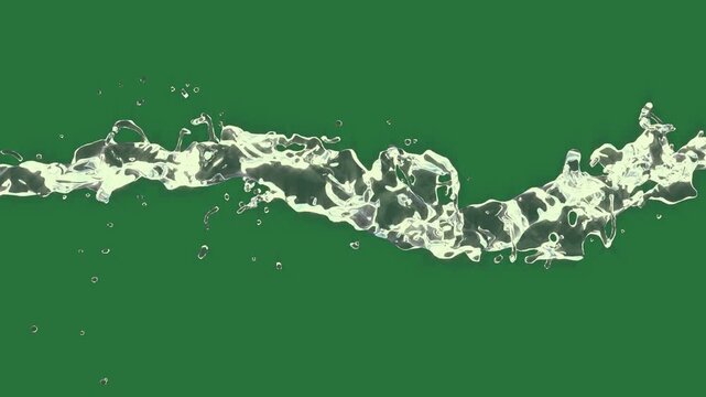 Man Suit Tie Standing Skull Green Screen