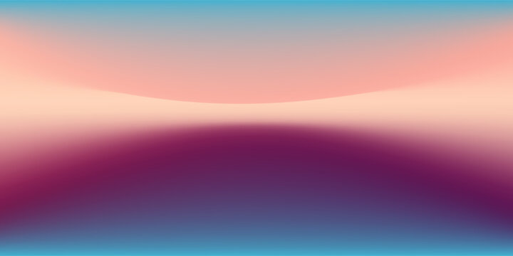 Abstract smooth vibrant multi color gradient banner background