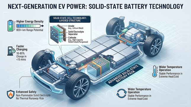 Electric vehicle battery technology innovation and future power systems