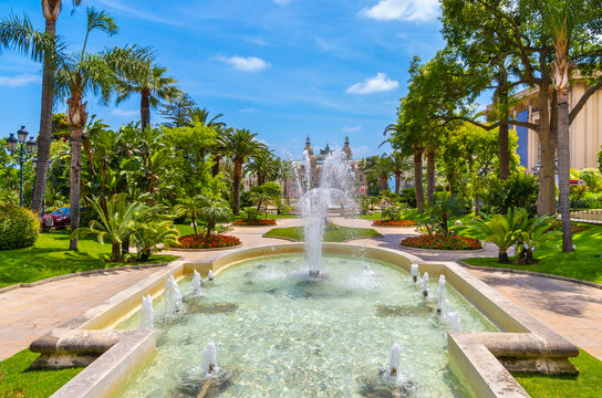 Boulingrins Gardens. Monaco