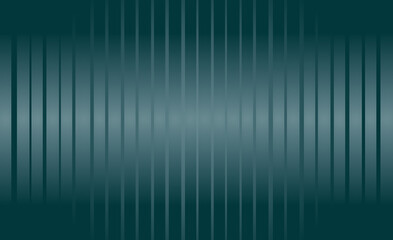 Fototapeta premium Dark Teal & Blue Vertical Equalizer Lines. Dark Teal Cyan Abstract Vertical Lines Background with Gradient Light Effect.